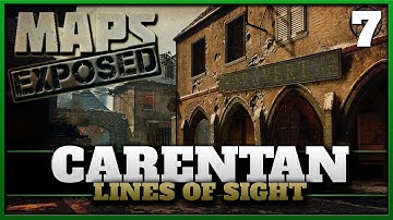 Carentan Lines of Sight & Secret Spots! | Cod WW2 Maps Exposed #7