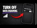 How To Turn On or Off Data Roaming on iPhone (Step-by-Step Guide)