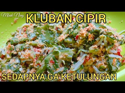 Resep Urap Kecipir Pedas