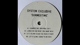 System Exclusive Feat. Jacquoda - Summertime