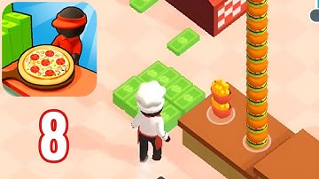 Fine Guys Level 1-4  - Pizza Ready! - Part 8 - Gameplay Walkthrough (Android, iOS)