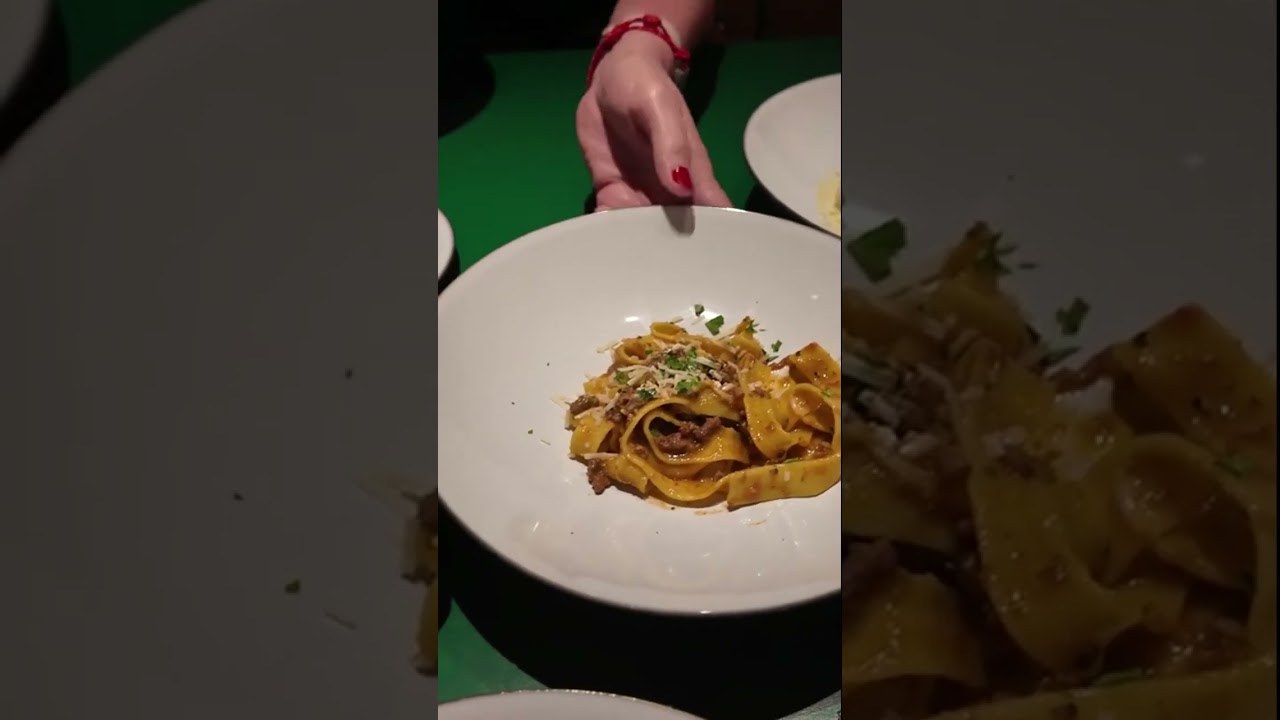 Extra Virgin mains we enjoyed on Virgin Voyages #shorts #food #travel