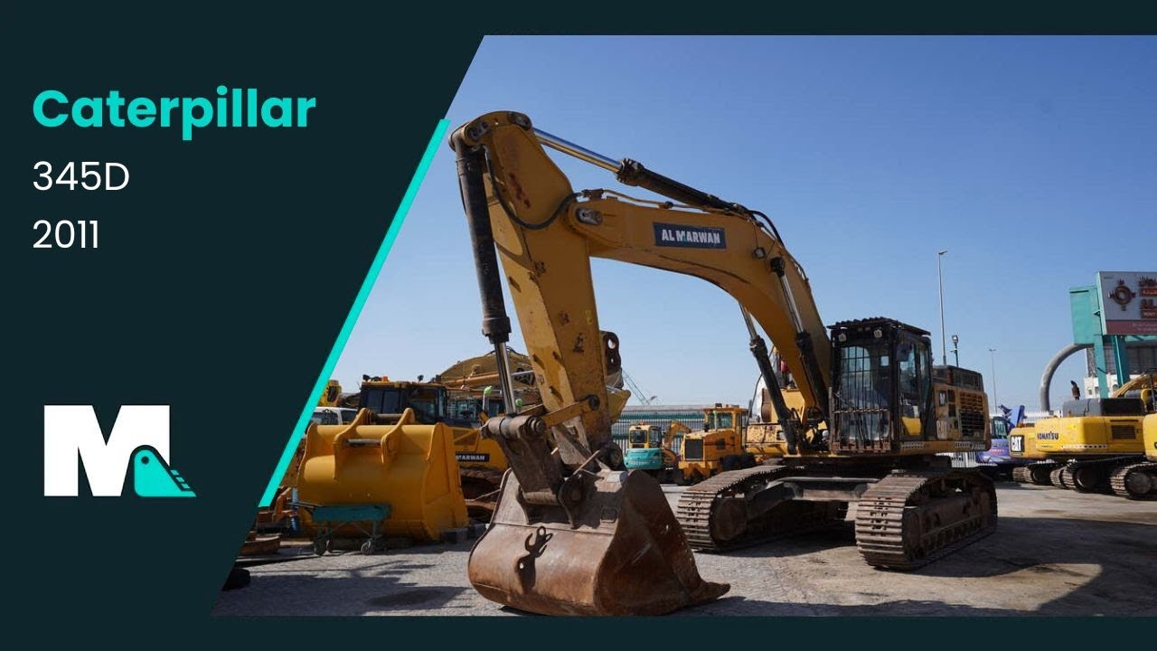 Caterpillar 345D Track Excavator | 2011