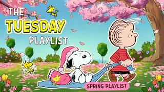 Tuesday Morning with Snoopy🌸💽 🌼 | Smooth Jazz Playlist to Start your Day more Brighter
