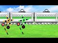 【踏切アニメ】ふみきりカンカンの日常 6382 ♪ Railroad crossing daily life 6382 ♫