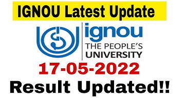 IGNOU Result Update Released For Dec 2021 Term End Exam | For Mar Apr 2022 Exam