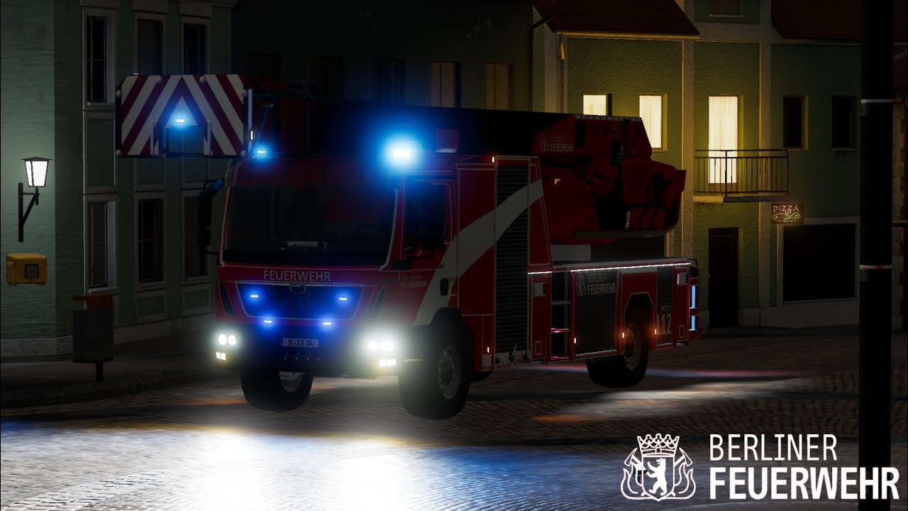 [LS19]Berliner Feuerwehr DLK 3210/1 [Modvorstellung] - YouTube