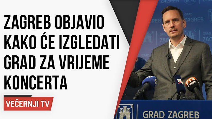 Zagreb objavio kako će izgledati grad za vrijeme koncerta