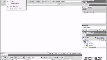 Dreamweaver tutorial in urdu 3 [urducourses.com].avi