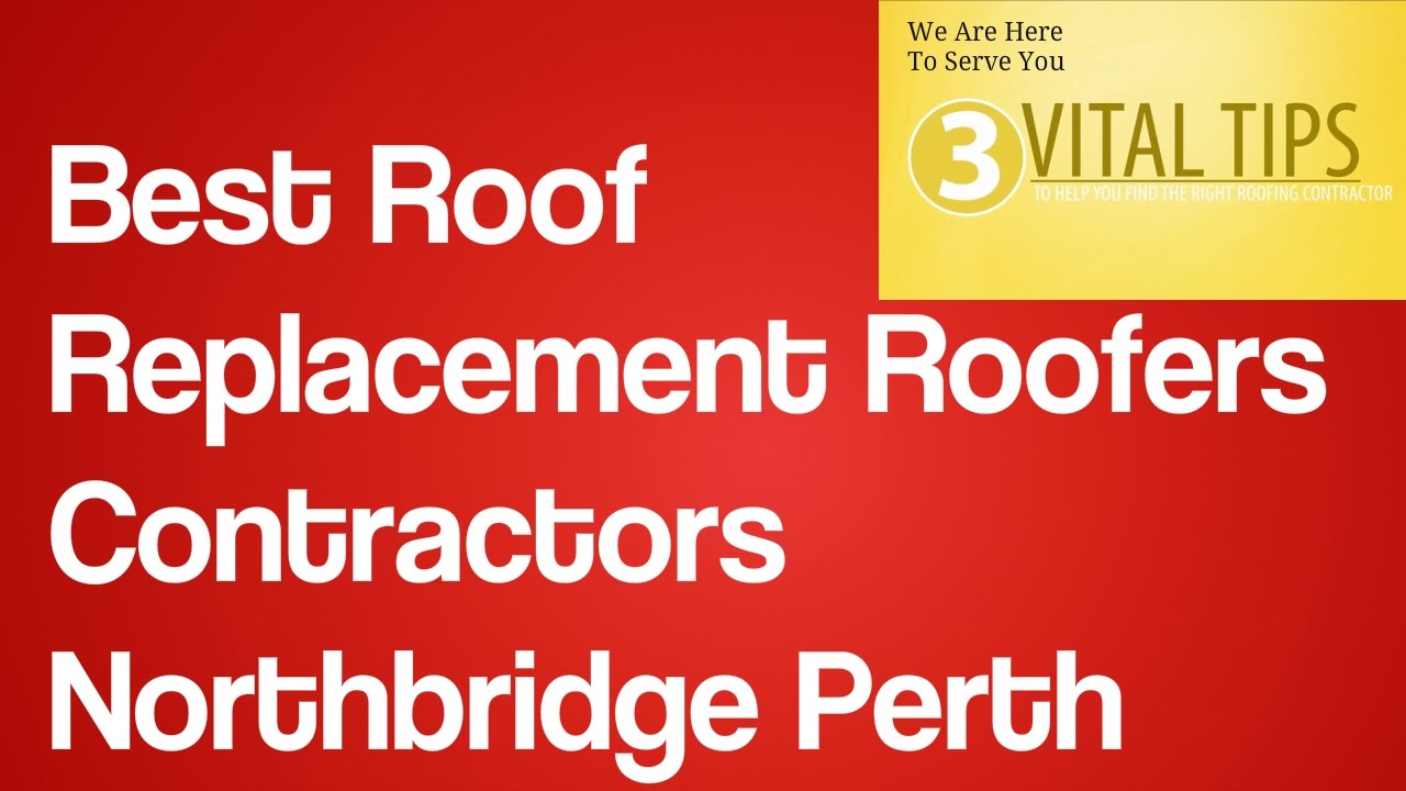 Best Roof Replacement Roofers Contractors Northbridge Perth | Roofing  Repair Perth