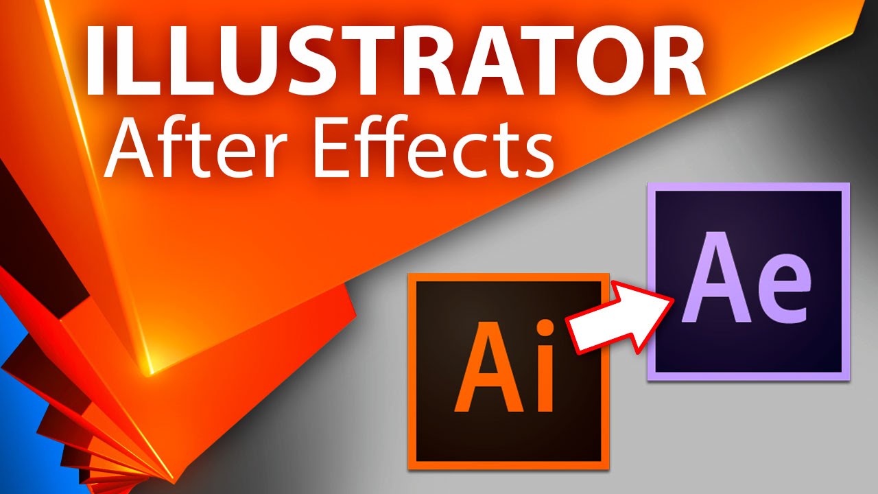 ⁣Открытие файлов Illustrator в After Effects - AEplug 063