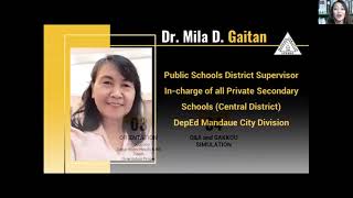 MCSI Highschool Parents Orientation Grades 10 - 12
