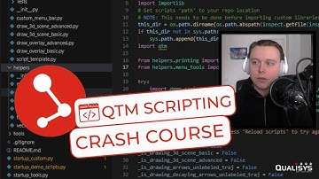 Getting Started with Scripting in QTM: A Crash Course