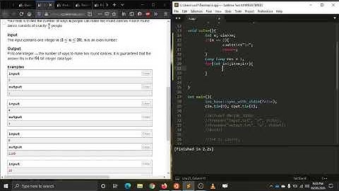 Codeforces Rond 677 | Div3 | Two round dances | Live coding