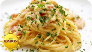 Das einzig wahre Carbonara-Rezept für den Frühling | SAT.1 Frühstücksfernsehen