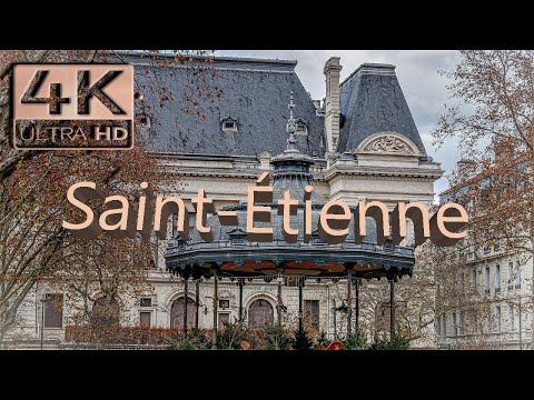 Saint Etienne Centre Ville - 4K 60fps