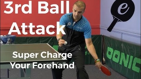 3rd Ball Forehand Attack - eBaTT Tutorial P2 -15th Apr 2019