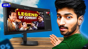 Create Stunning Thumbnails in Photoshop 2025 | Easy Telugu Guide for Beginners