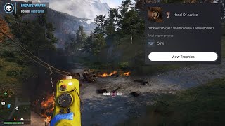 Far Cry 4 - Hand Of Justice Trophy (Achievement) Pagan's Wrath (Hostile Convoy)