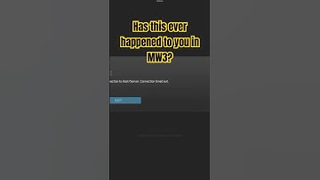 MW3 server connection error #mw3 #mw3zombies #cod