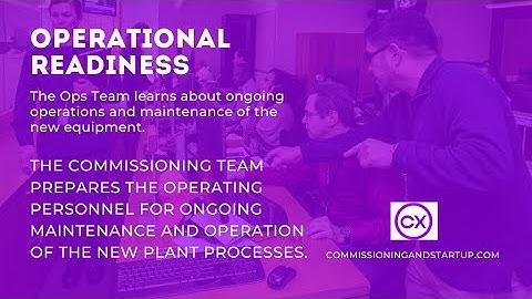 Operational Readiness- What