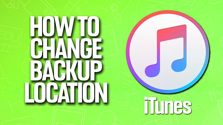 How To Change Backup Location In iTunes Tutorial