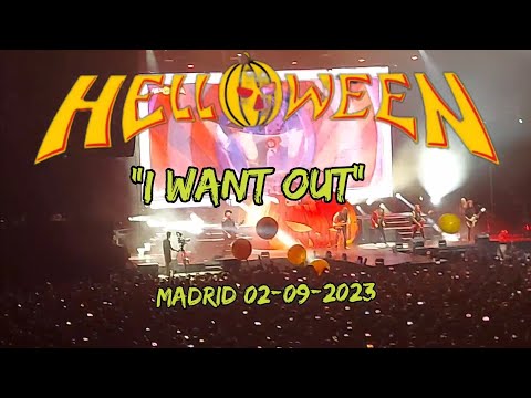 HELLOWEEN "I Want Out" (Live in Madrid 02-09-2023)