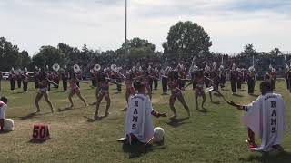 WSSU •Scarlet Lace• "Burlesque Field Routine" (Livingstone 17')