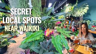 Hidden Local Oahu Favorites - Plantoem Cafe + Vintage Books Speakeasy Dining in Kaimuki
