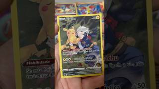 Carta de Pokemon - Pikachu Galeria de treinador #fy #pokemon #nostalgia #shorts #pokemontcg
