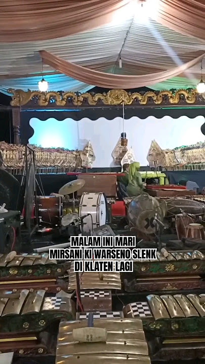 MALAM INI MIRSANI KI WARSENO SLENK #wayangkulit