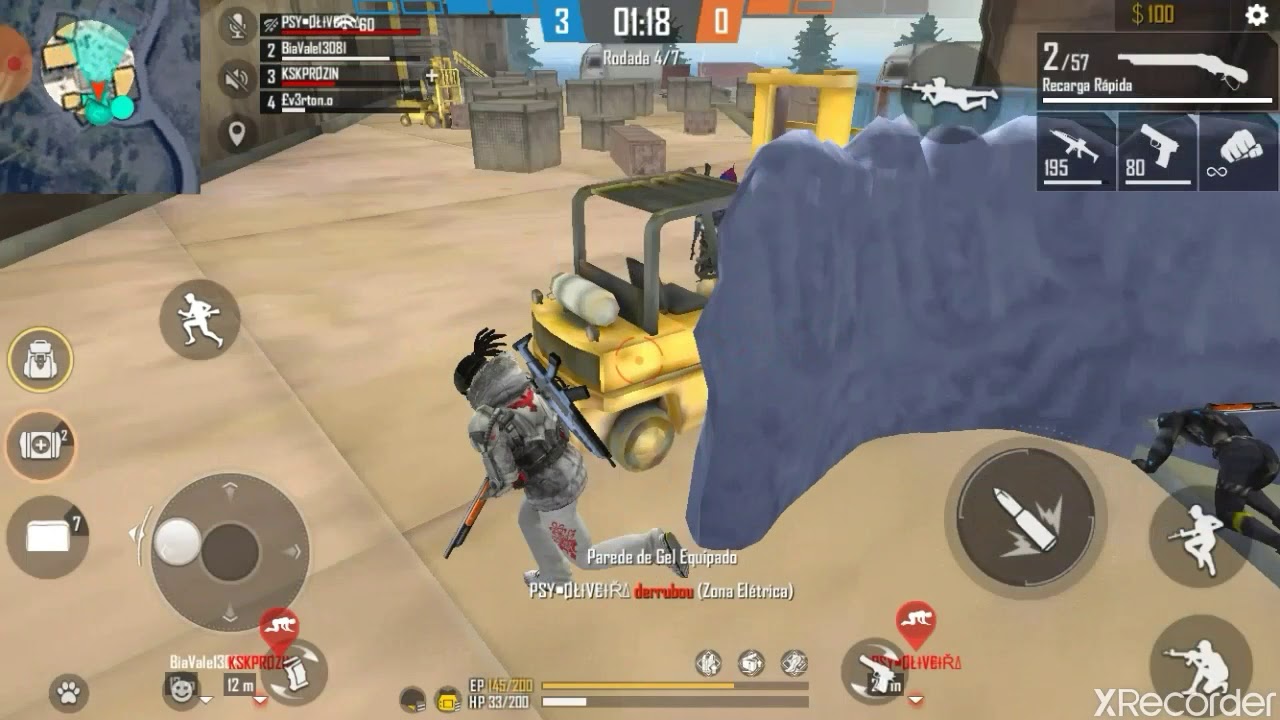 APRENDAM A JOGAR DE XM8 E DOZE NOVA AS ARMAS MAIS APELONA DO FREE FIRE