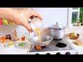 S2 EP23: ASMR COOKING EGG FRIED RICE FOR BREAKFAST [REAL FOOD COOKING MINI KITCHEN  SET]