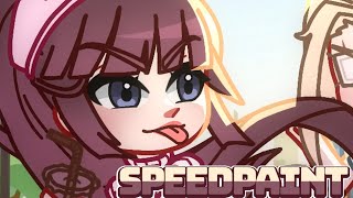 SPEEDPAINT | My OC [ Scarlotte And Amethyst ] | Gacha Club