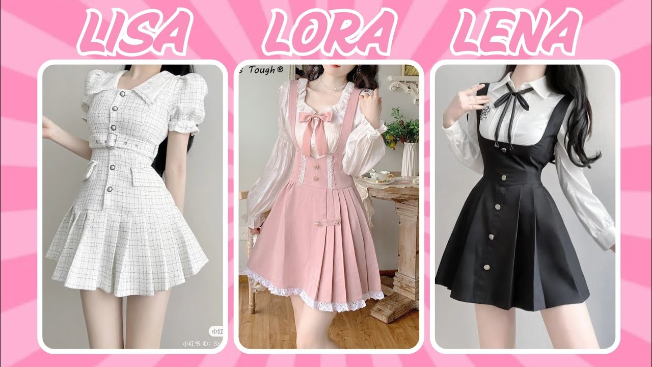 LISA💝 LORA✨ LENA🎀/cute/lisalena/Lisaorlena/outfit/lisa lena lora