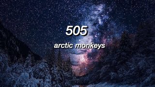 505 - arctic monkeys | lyrics