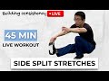 Follow Along Lower Body and Middle Splits Routine - Beginner-Friendly