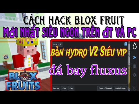 Cách Hack Blox Fruits Trên Điện Thoại Update 21 Mới Nhất Giọt Nước Huyền Thoại đá bay fluxus