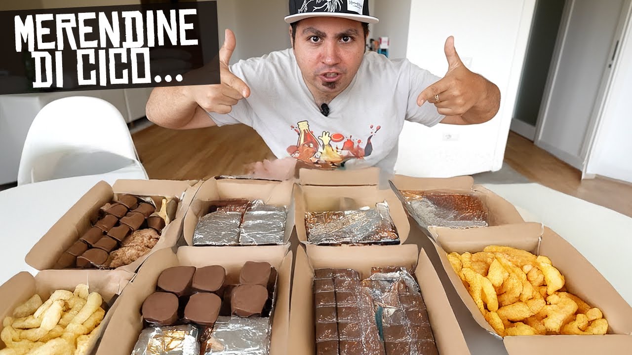 ASSAGGIO LE MERENDINE DI CICO! CHE SCHIFO!