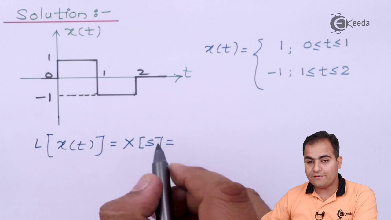 Laplace Transform of Elementary Signal | Laplace Transform | Signals ...