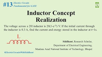Inductor Concept Realization #13 | Electric Circuits Fundamental for #gate  | English+Hindi