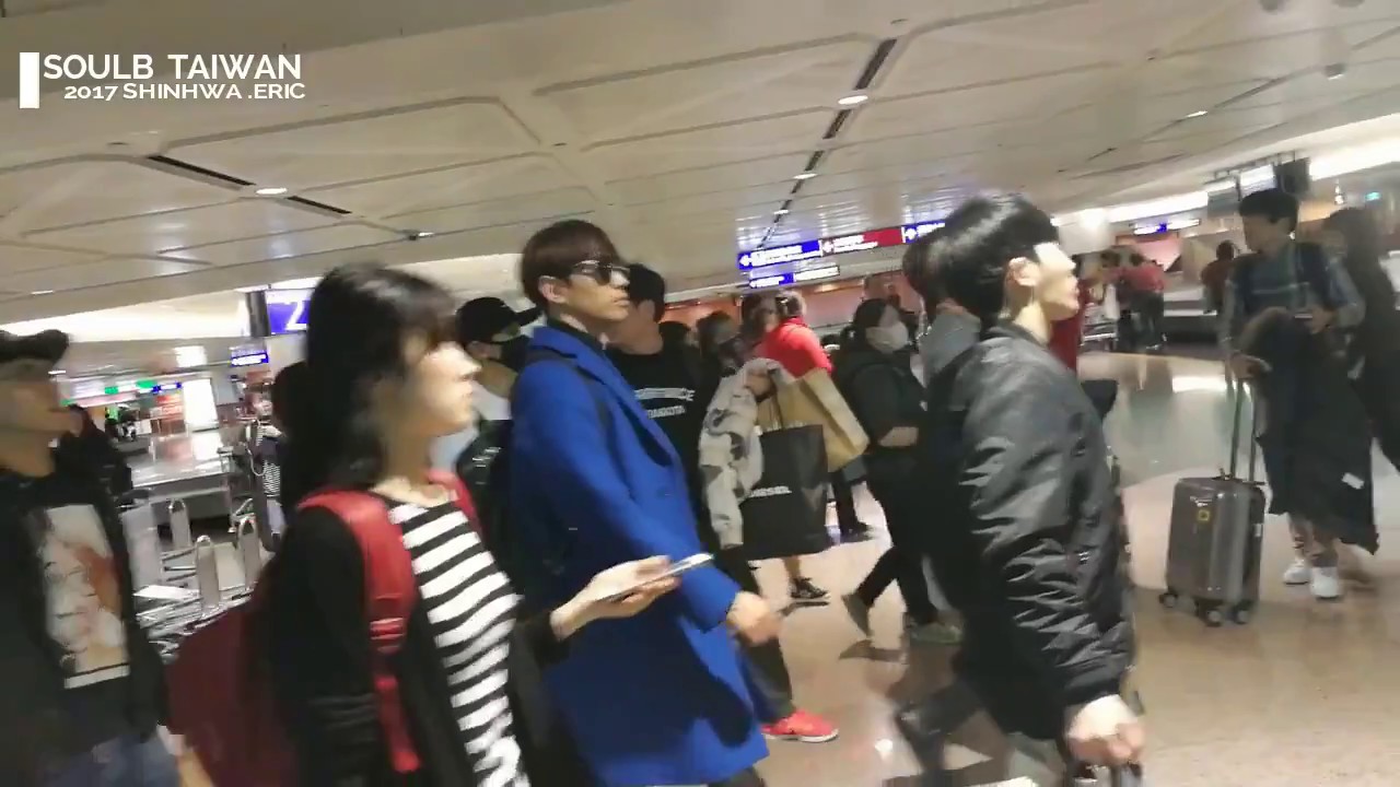 [SOULB] 2017-02-04 SHINHWA LIVE–UNCHANGING IN TAIPEI-接送機+慶功