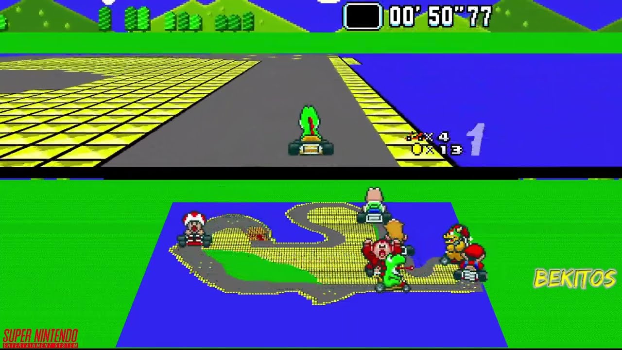 Super Mario Kart DS (Super Mario Kart Hack)