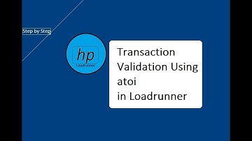 How to Validate transaction in LoadRunner using atoi