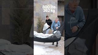 400 lbs shy of a Honda Civic!