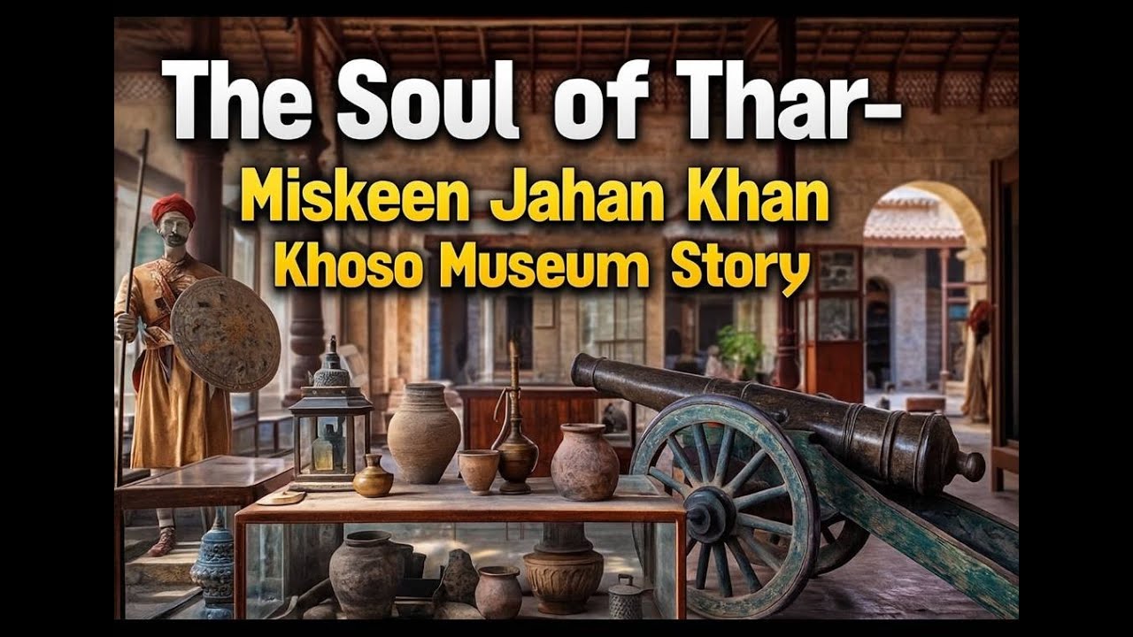 The Soul of Thar | Miskeen Jahan Khan Khoso Museum Story - YouTube