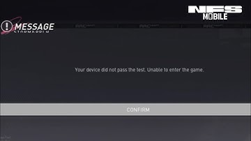NEED FOR SPEED MOBILE GLOBAL HOW TO FIX " UNABLE TO ENTER THE GAME "