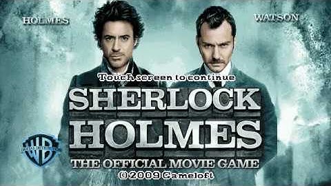 Sherlock Holmes: The Official Movie Game [Touchscreen Java Games]