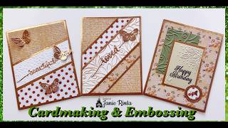 Cardmaking & Embossing Folder Techniques With #KCC22 & InLoveArts