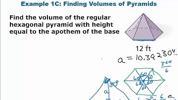 Geometry: Volume of Pyramids and Cones Lesson Video